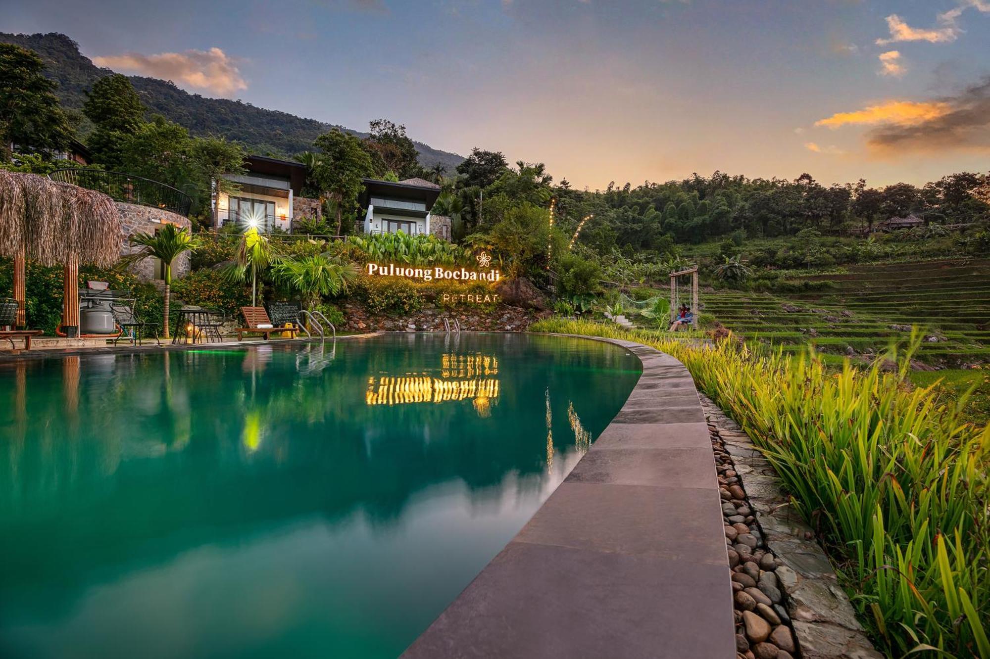 Отель Pu Luong Bocbandi Retreat Экстерьер фото