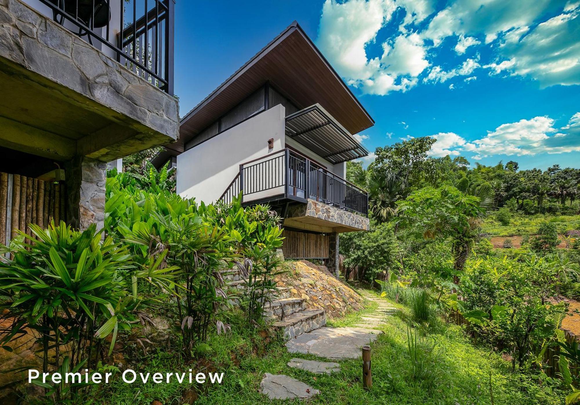 Отель Pu Luong Bocbandi Retreat Экстерьер фото