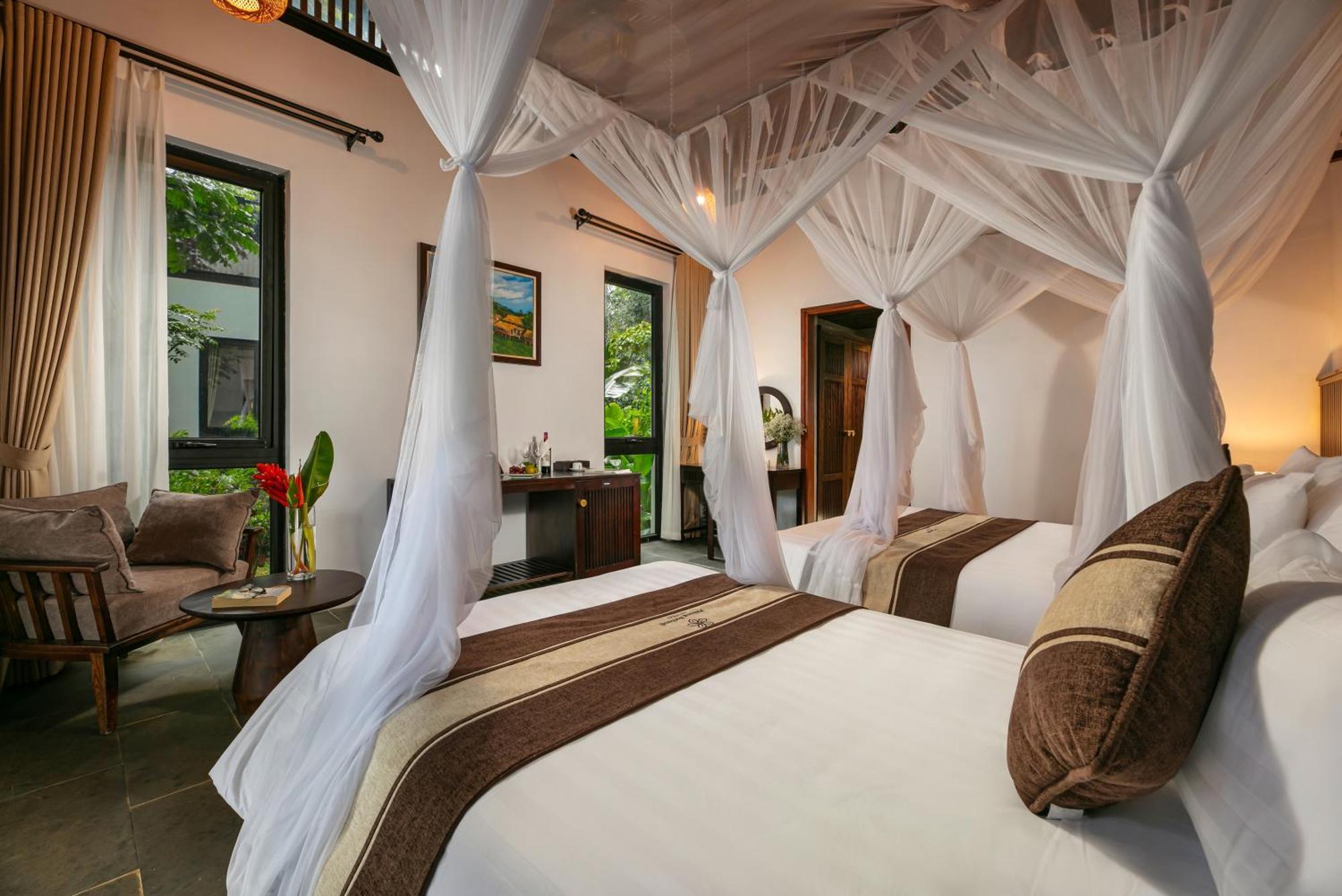 Отель Pu Luong Bocbandi Retreat Экстерьер фото