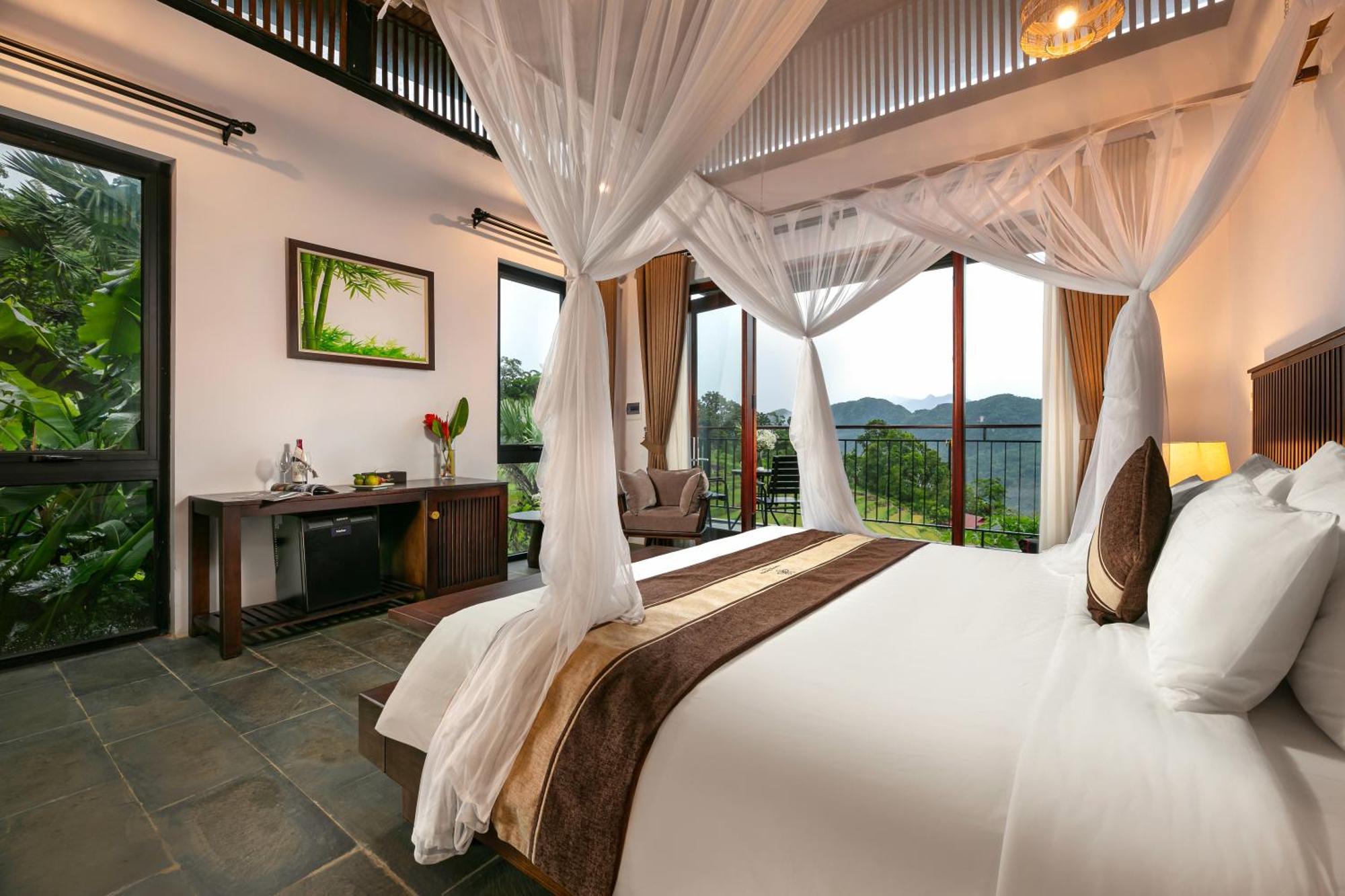 Отель Pu Luong Bocbandi Retreat Экстерьер фото