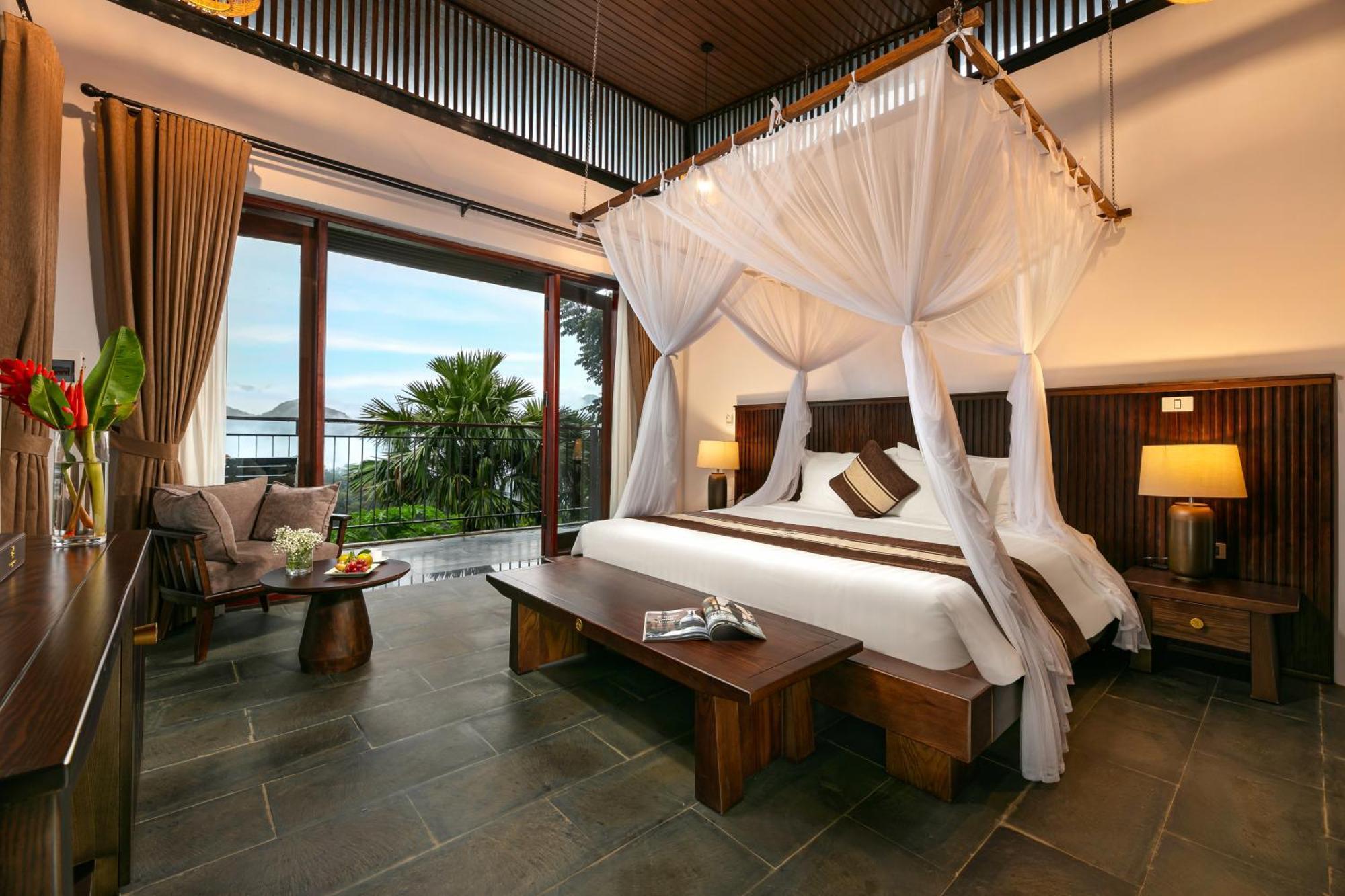 Отель Pu Luong Bocbandi Retreat Экстерьер фото