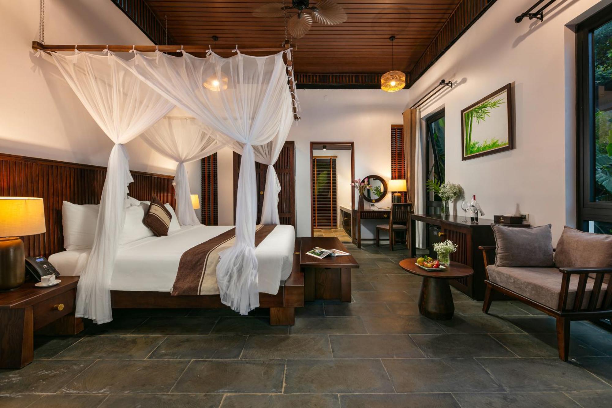Отель Pu Luong Bocbandi Retreat Экстерьер фото
