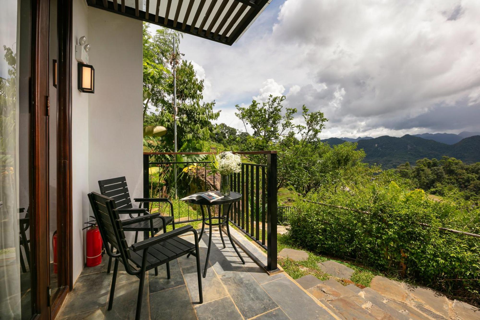 Отель Pu Luong Bocbandi Retreat Экстерьер фото