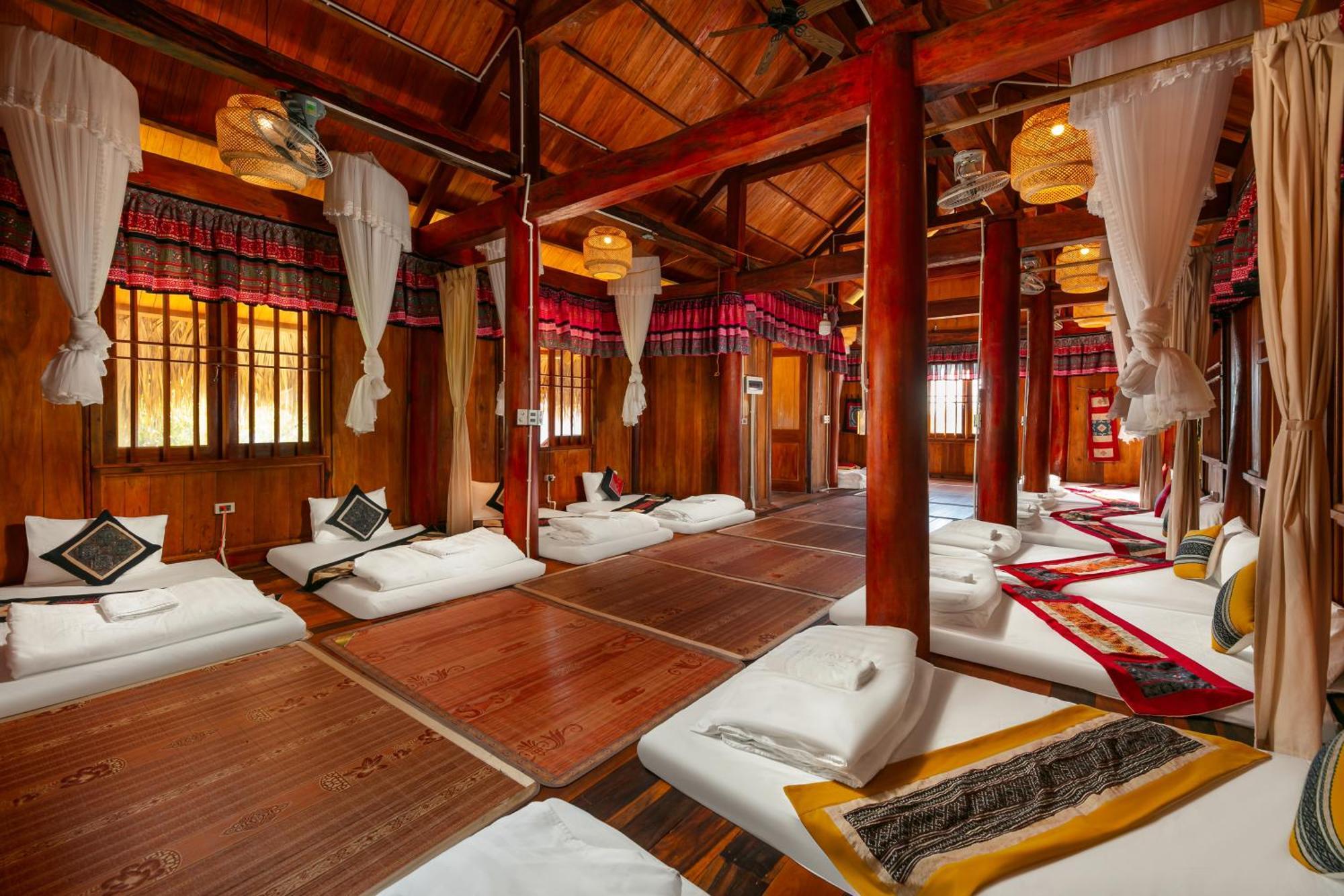 Отель Pu Luong Bocbandi Retreat Экстерьер фото