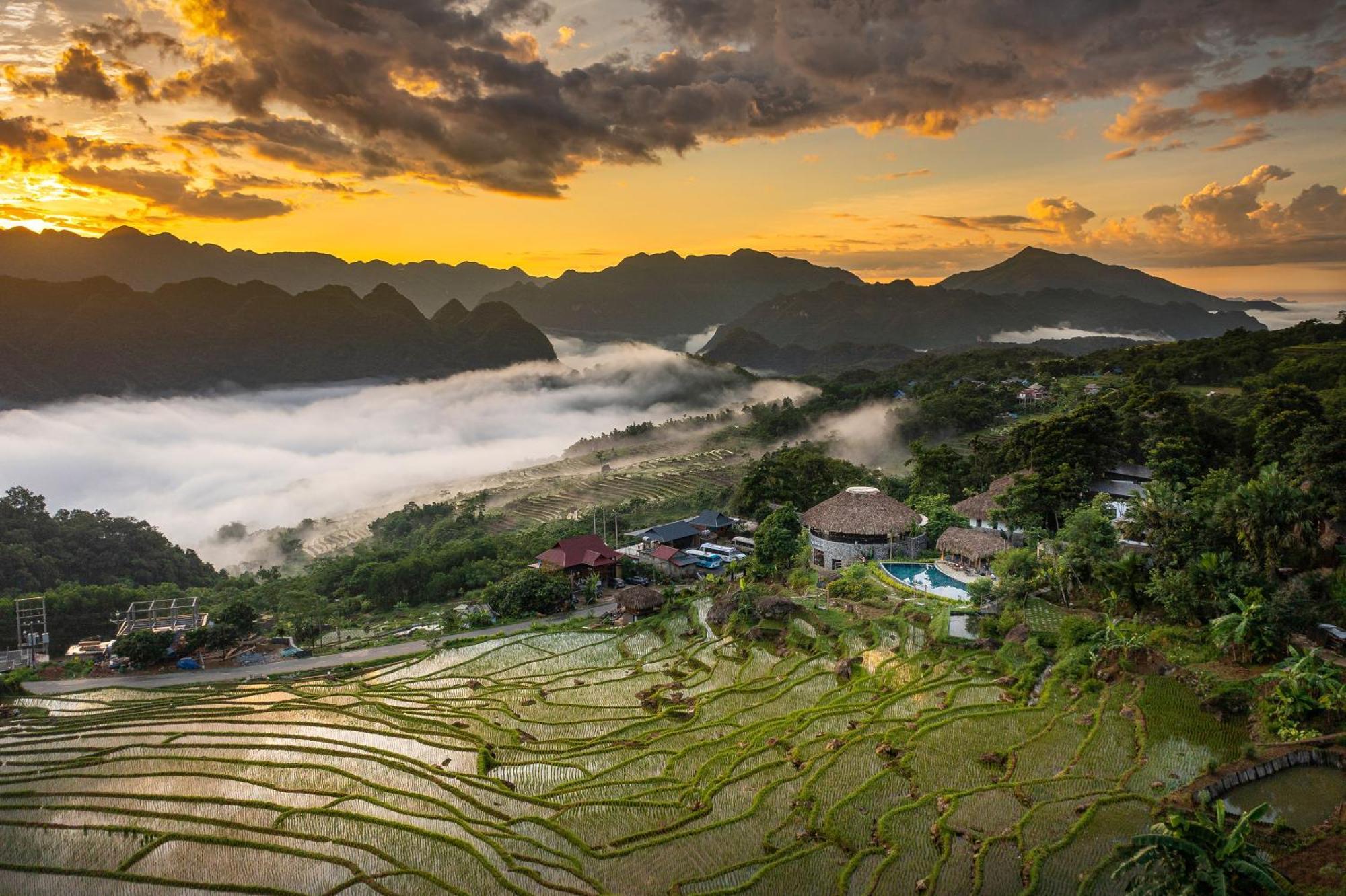 Отель Pu Luong Bocbandi Retreat Экстерьер фото