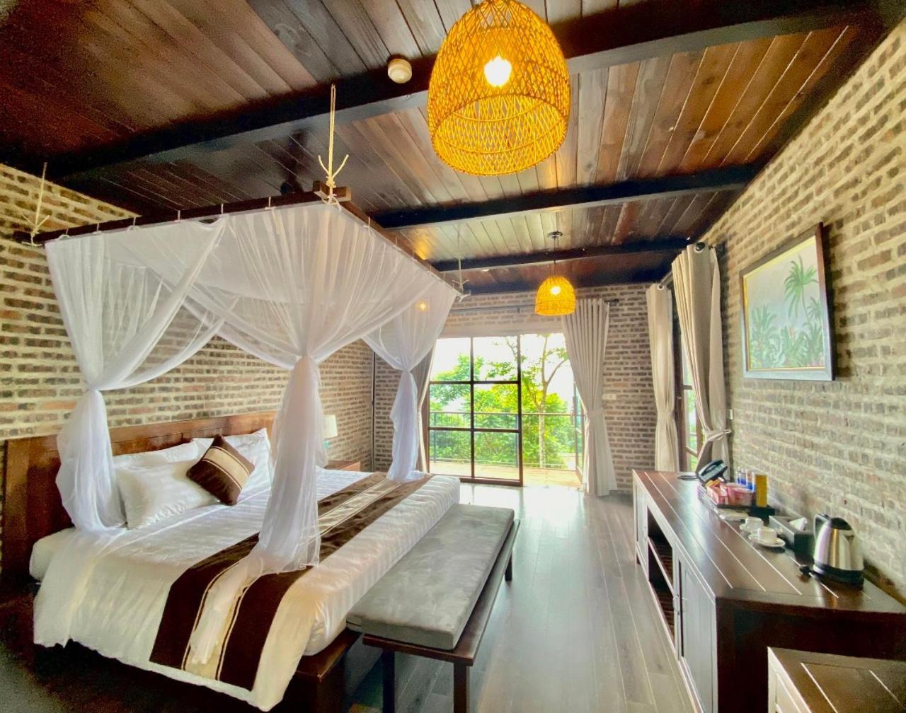 Отель Pu Luong Bocbandi Retreat Экстерьер фото
